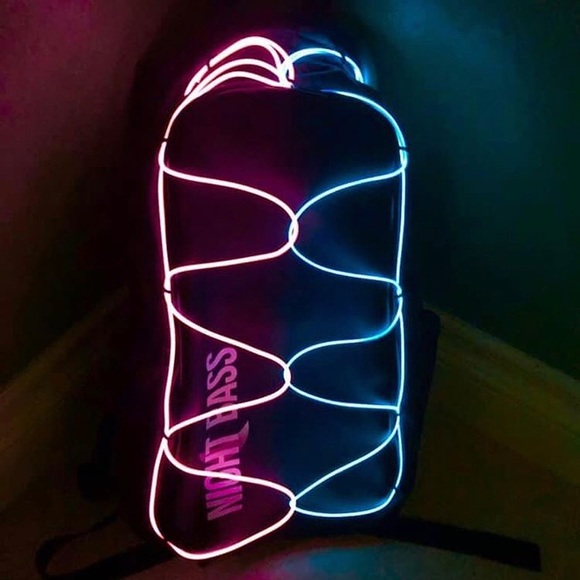 Festival Hydration Backpack Pack Camelback Lights - Picture 8 of 11